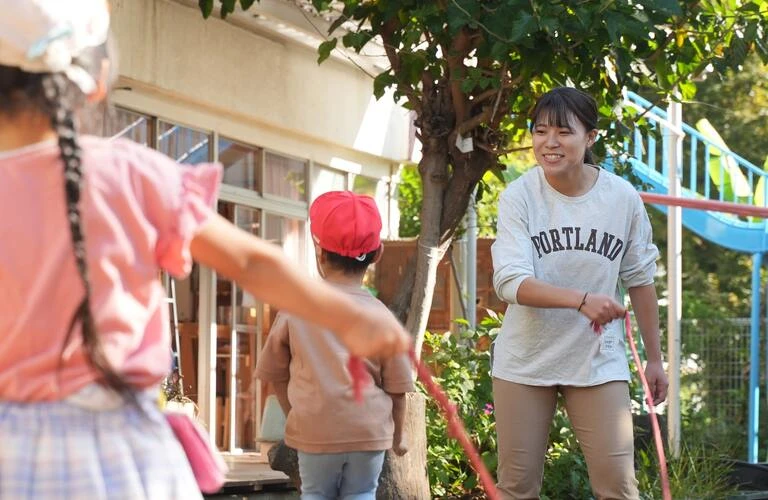 求人で幅広く歓迎 | 東京都府中市で幼稚園の求人なら学校法人あおい学園 あおい第一幼稚園